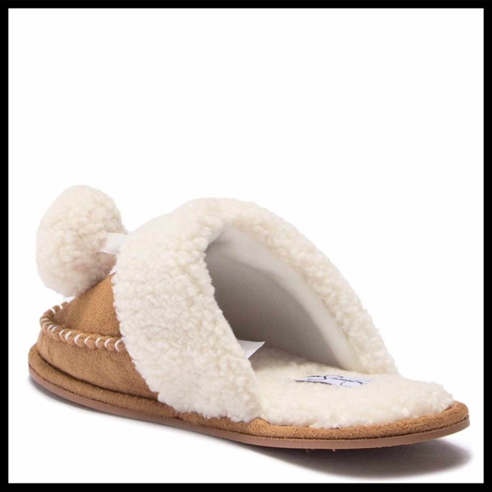 JESSICA SIMPSON FAUX SHEARLING MOCCASINS A2C - Picture 3 of 8